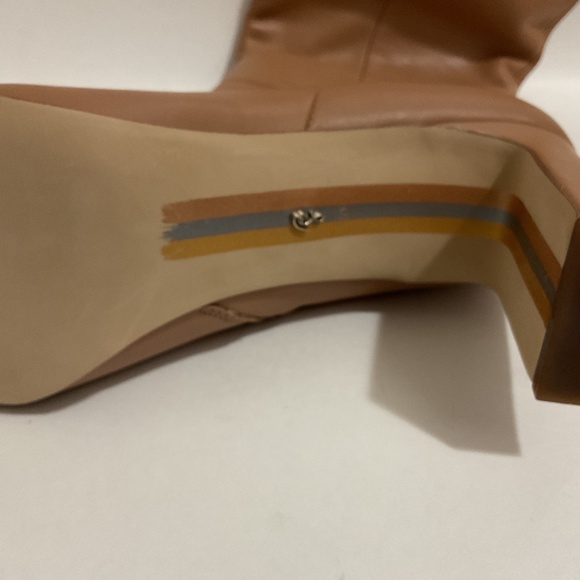 Sam Edelman Sylvia Knee High Boot in Luxe Tan Leather, 10M - Picture 10 of 10